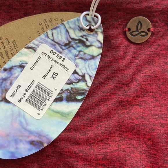 NWT prAna Women's Breya Bottom Reversible Size XS - Picture 5 of 5